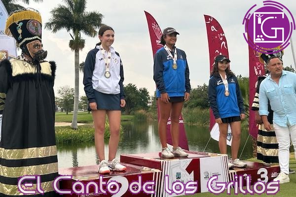 Obtienen golfistas queretanos cuatro medallas en Nacionales Conade