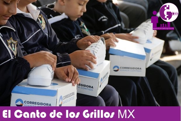 Entrega Sosa tenis en Presa de Bravo