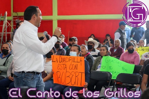 Visita Cabrera comunidad El Chaparro, donde se construirá camino de saca; rinde informe en 5 localidades