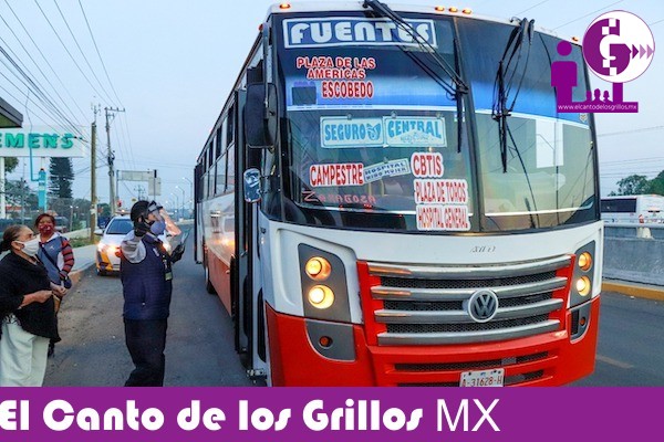 Cubrebocas obligatorio y aforo limitado en transporte público de #Querétaro