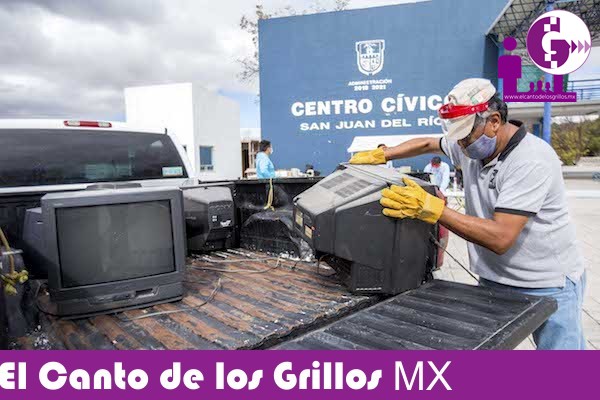 Duplican cantidad de electrónicos recibidos en 4ª Jornada de Reciclaje en #SJR