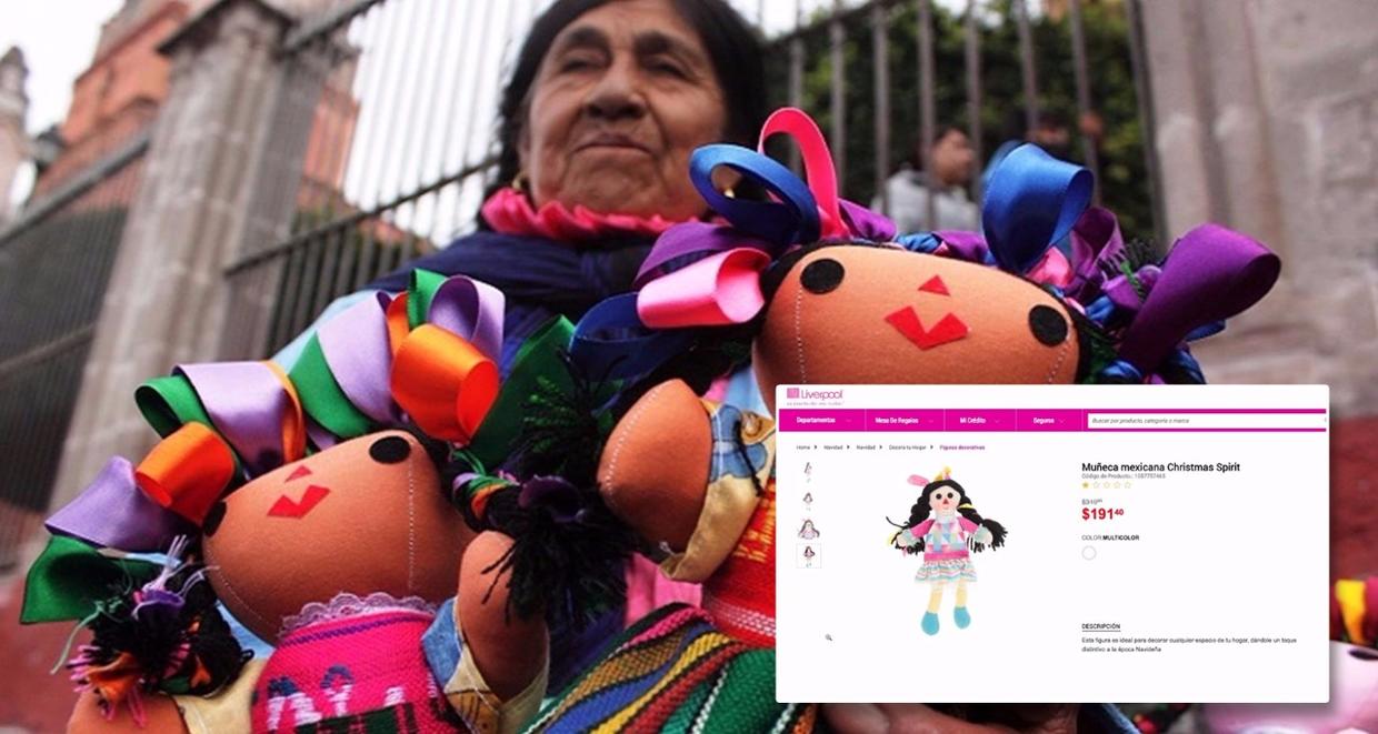 Vende @liverpoolmexico muñecas mexicanas ¡hechas en China!
