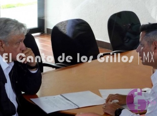 Da Murat bienvenida a López Obrador en #Oaxaca