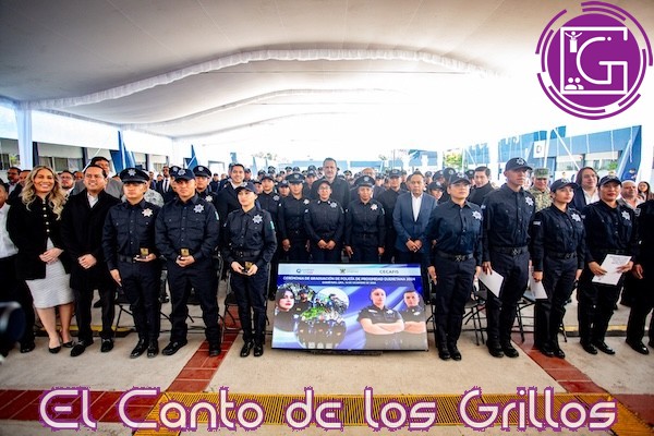Entrega Cecafis 123 policías de proximidad a #Querétaro