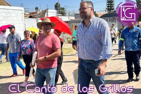 Diputado Manuel Pozo acudió al arranque de obra pública que gestionó en colonia Santa Isabel