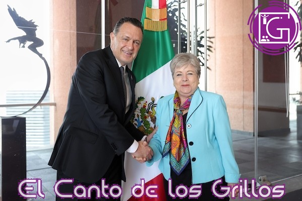 Agradece Kuri apertura al diálogo de la canciller Alicia Bárcena