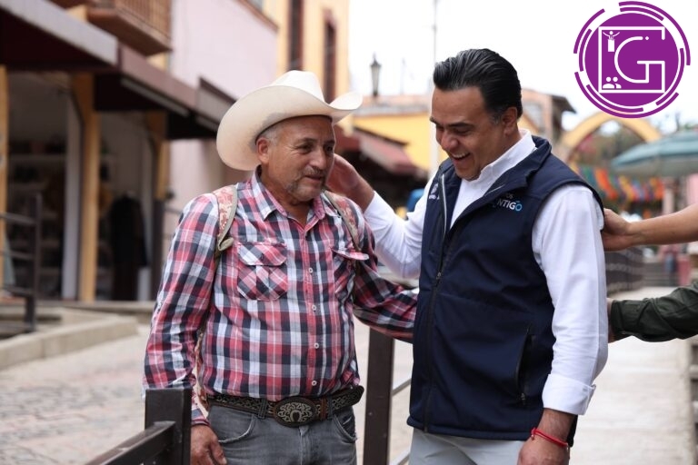 Realiza Luis Nava recorrido de cercanía en Jalpan de Serra como parte de la estrategia Aquí Contigo