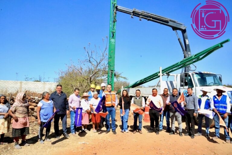 Arranca Gaspar Trueba obra de electrificación en Las Cenizas