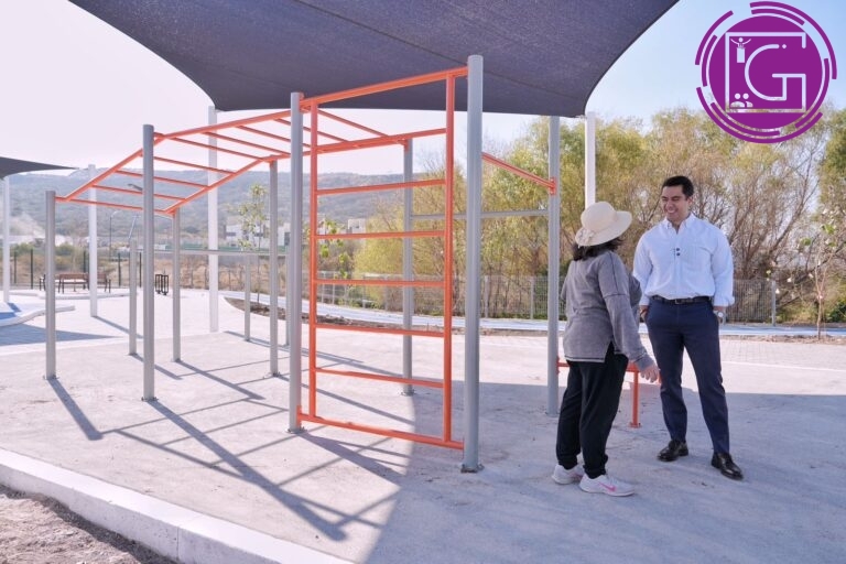 Entrega Felifer Macías nuevo parque en Palmares para más de 2 mil habitantes