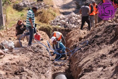 Inauguran red de drenaje pluvial en Vista Hermosa