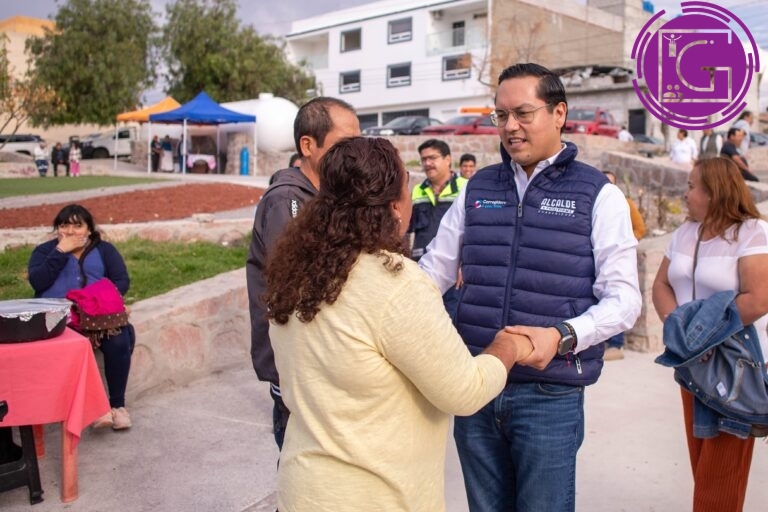 Entrega Chepe Guerrero parque “Fraternidad” en Valle Arboledas