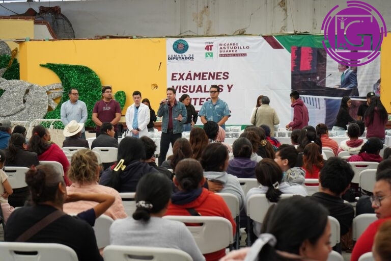 Lleva Astudillo a Pedro Escobedo Jornada de Salud Visual con entrega gratuita de mil lentes y exámenes de la vista