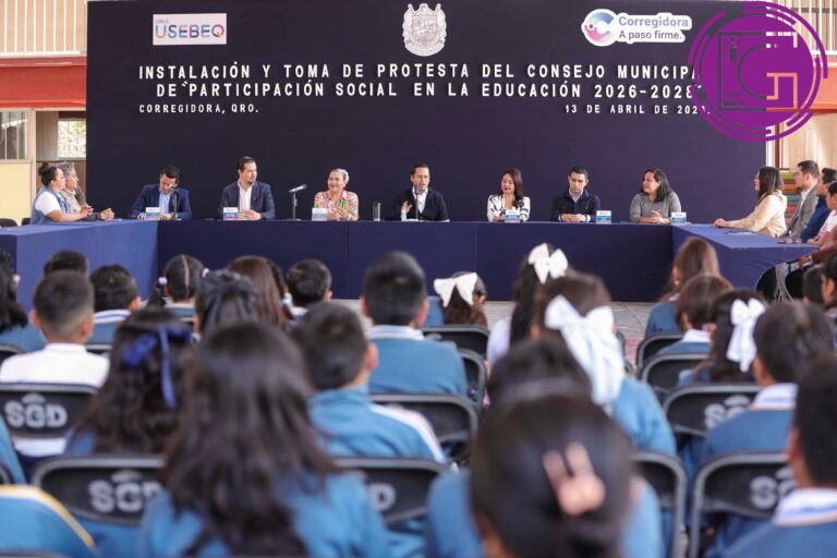 Instalan Consejo de Participación Social en Educación en Corregidora