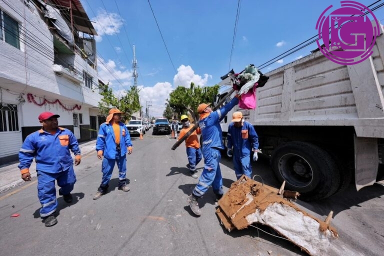 Interviene municipio inmueble en la colonia España por riesgo sanitario