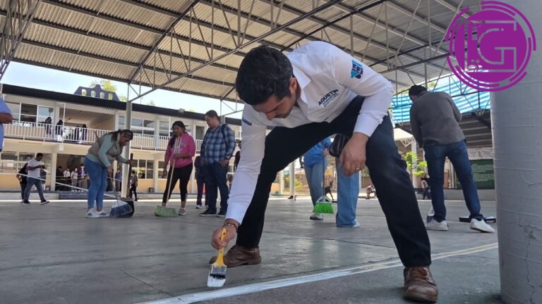 Impulsa Agustín Dorantes rehabilitación de secundaria en SJR