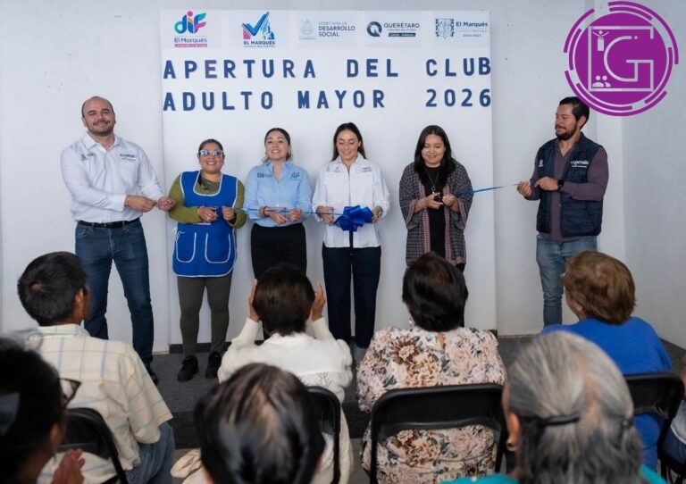 Inauguran Club del Adulto Mayor para fortalecer bienestar en El Marqués