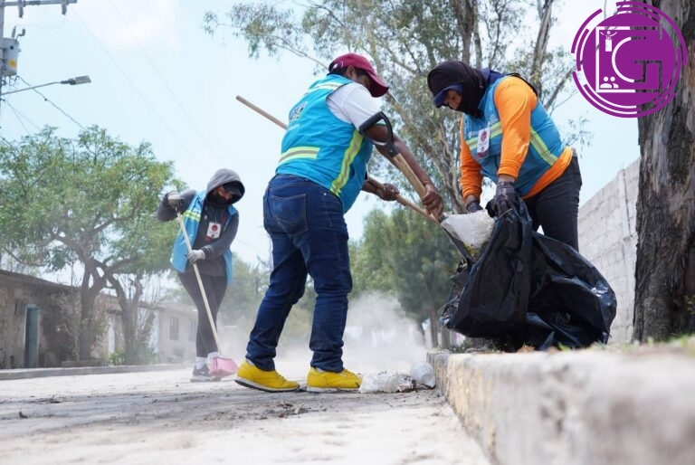 Refuerzan trabajos de mantenimiento y limpieza en comunidad de Cazadero