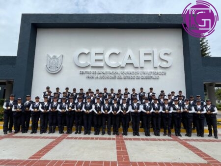 Se gradúan 58 nuevos cadetes que reforzarán corporaciones policiales de Querétaro