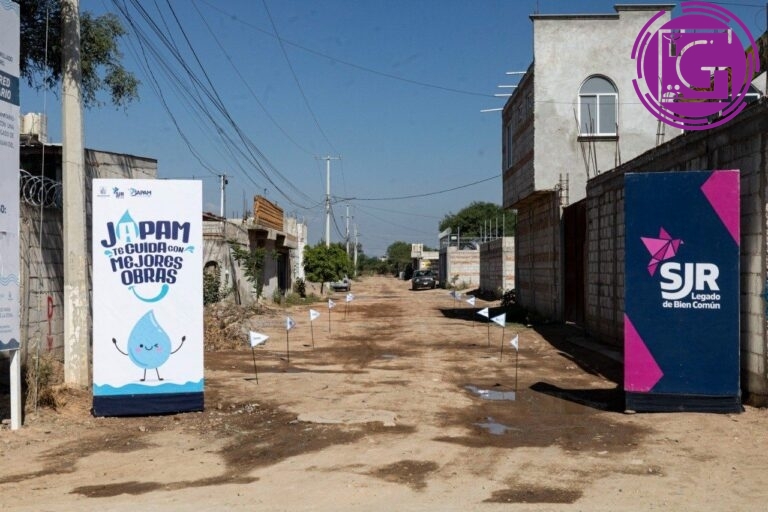 Entregan JAPAM y Conagua ampliación de drenaje sanitario en Nuevo San Antonio