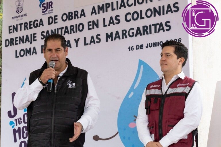 Entregan ampliación de drenaje sanitario en Loma Bonita y Las Margaritas