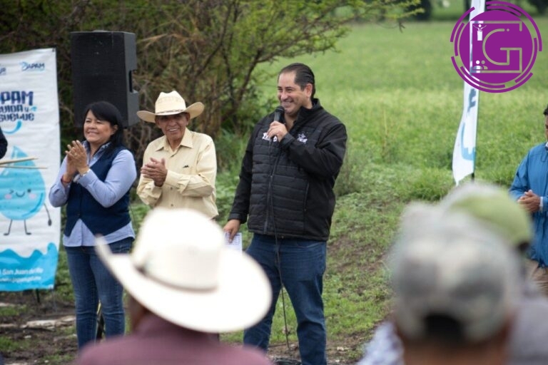 Arranca JAPAM rehabilitación de bordo en Banthí para fortalecer la recarga del acuífero