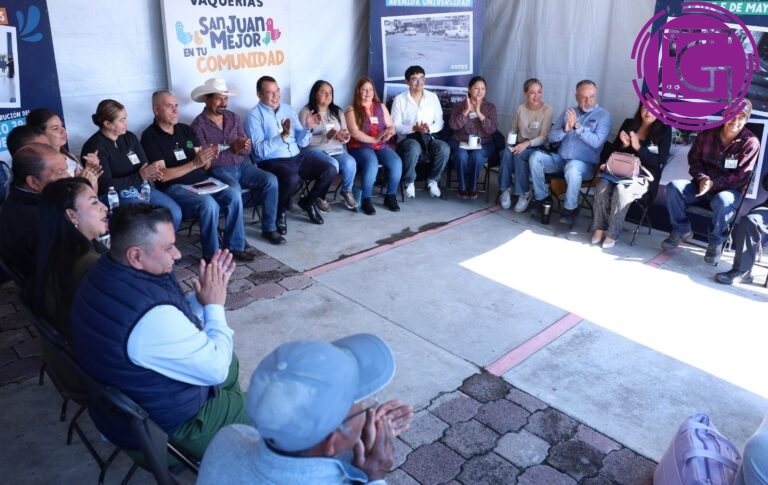 Encabeza Roberto Cabrera jornada de atención y trabajo en Laguna de Vaquerías