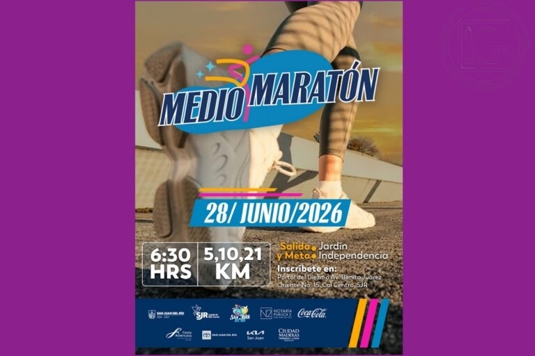 Reprograman Medio Maratón de la Feria SJR 2026