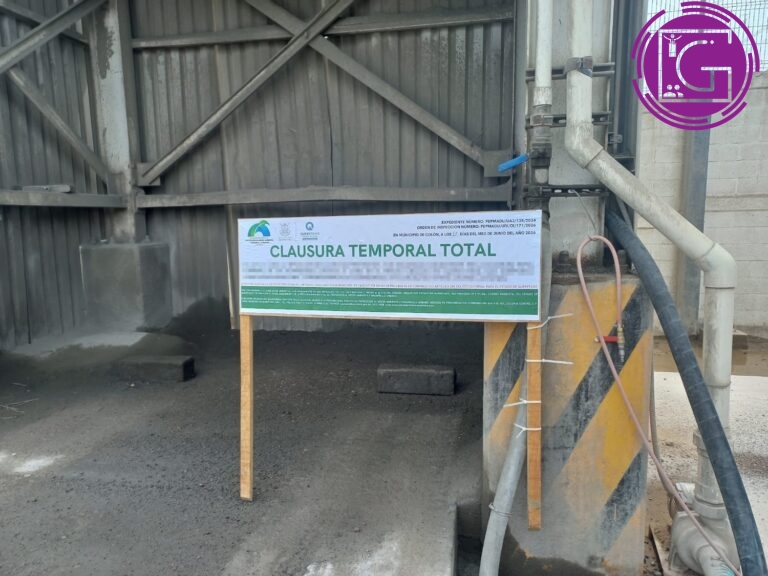 Clausuran concretera en Colón por incumplir normativa ambiental