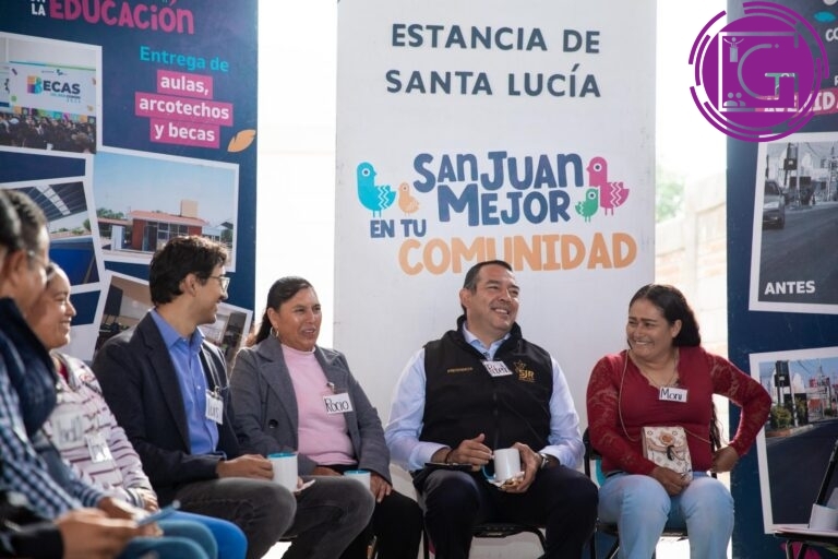 Encabeza Roberto Cabrera diálogo ciudadano en Estancia de Santa Lucía