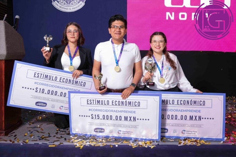 Premian a jóvenes emprendedores en la final de Corregidora Emprende 3.0