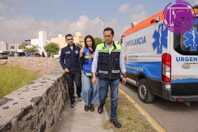 Supervisa Chepe Guerrero infraestructura hidráulica tras lluvia