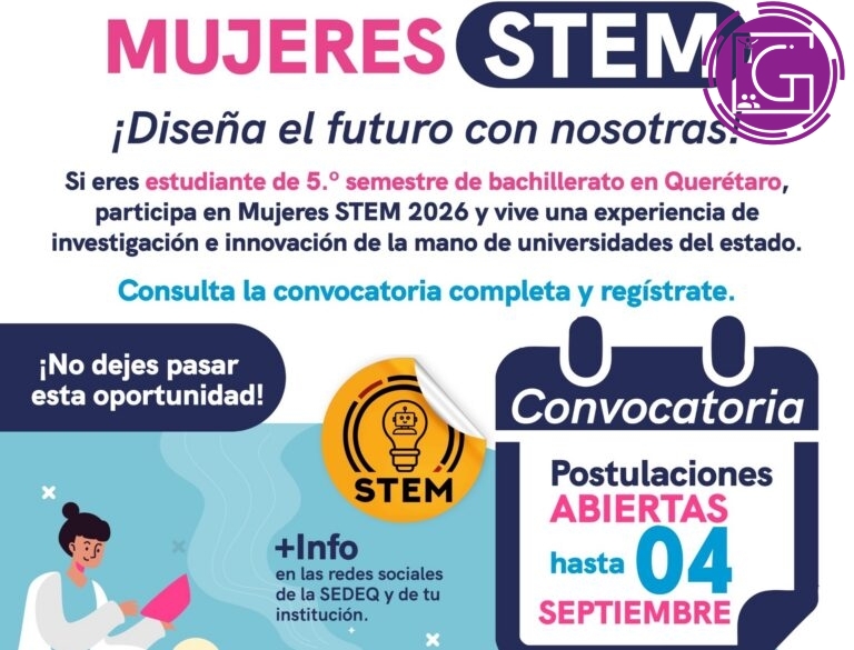 Abre Educación convocatoria “Mujeres STEM+ 2026” para estudiantes de bachillerato