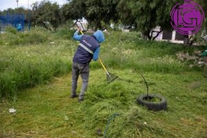 Realiza municipio jornada de mantenimiento en Parque Valle Dorado I