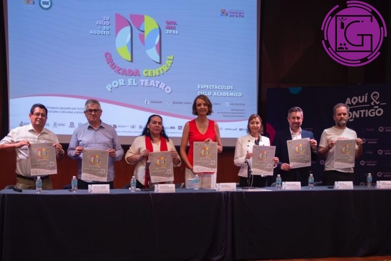 Querétaro será escenario de la XVII Cruzada Central por el Teatro con 50 actividades gratuitas