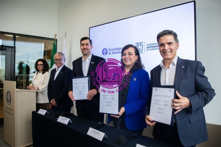 Refrendan UAQ y Tec de Monterrey alianza para impulsar investigación e innovación