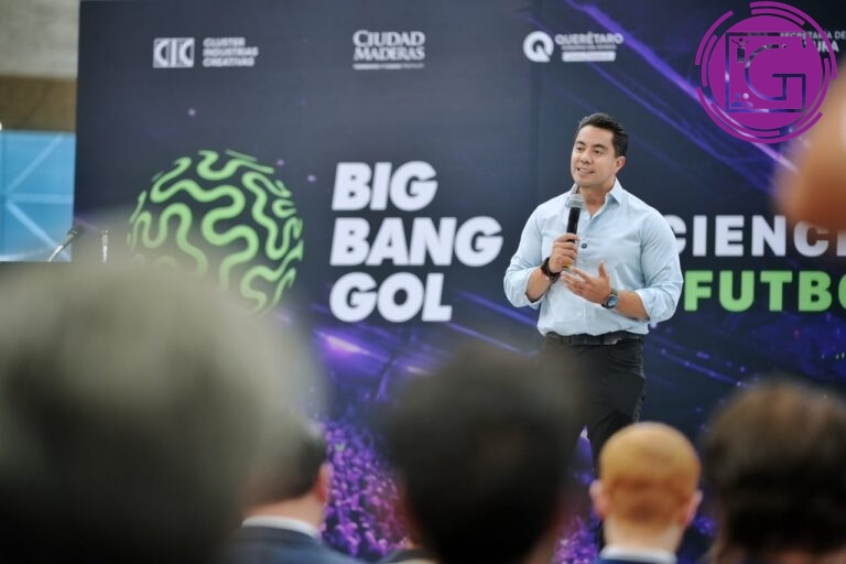 Impulsa Querétaro industria creativa con exposición interactiva Big Bang Gol
