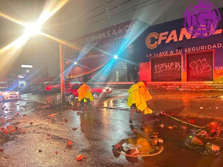 Atiende Protección Civil de Querétaro nueve reportes por lluvias