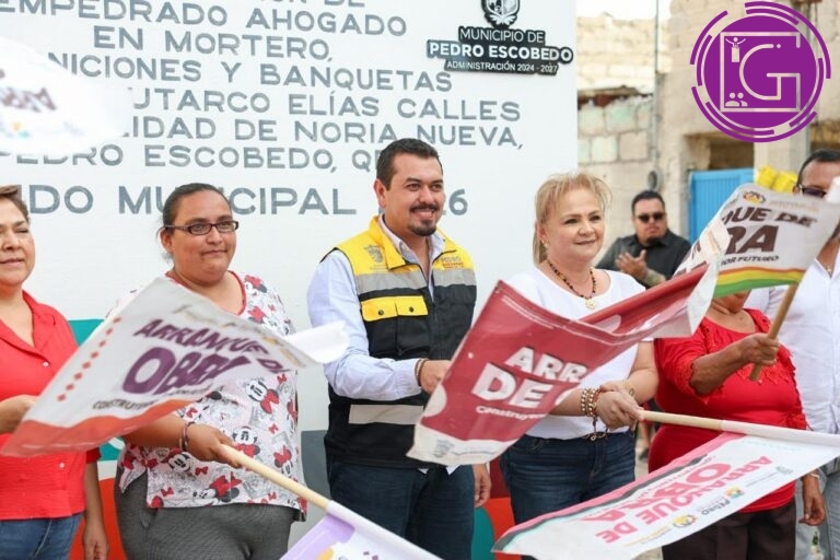 Arranca Beto Nava obras de infraestructura en Noria Nueva