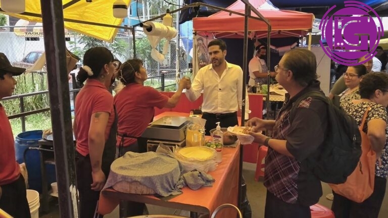 Regresa Dorantes al Tianguis de El Tintero para escuchar a comerciantes