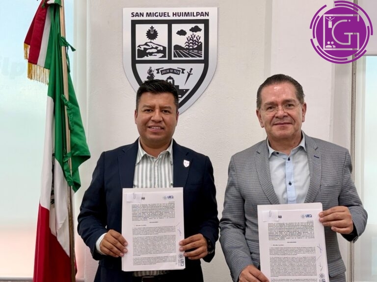 Acuerdan Uteq y Huimilpan impulsar educación, capacitación y desarrollo tecnológico