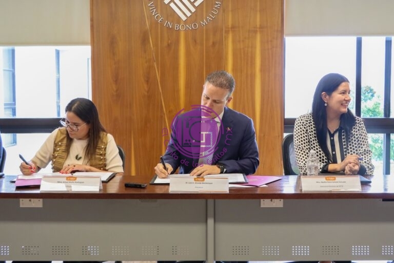 Firman IEEQ y Anáhuac Querétaro convenio para impulsar cultura democrática
