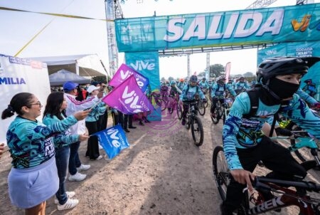 Reúne Rodada MTB Atongo a más de mil ciclistas