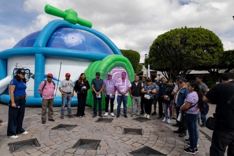 Presenta JAPAM “Cinedomo” para llevar la cultura del agua a todo el municipio