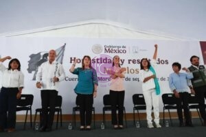 Destaca Sheinbaum gobierno cercano y resultados de la Cuarta Transformación en Morelos