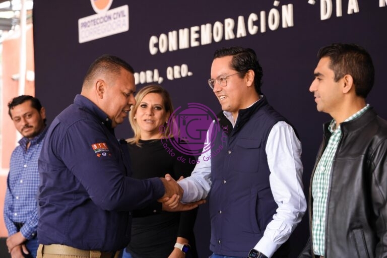 Fortalece Chepe Guerrero a Protección Civil de Corregidora con equipo e incentivos