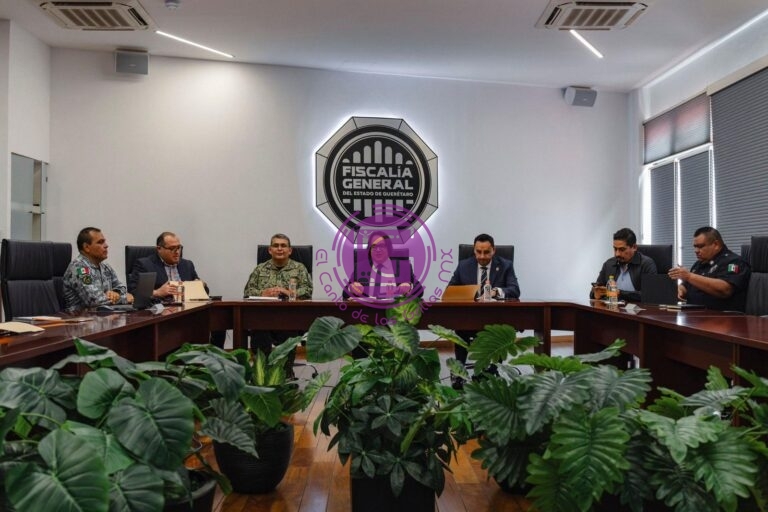 Refuerzan seguridad de Querétaro mediante coordinación e inteligencia