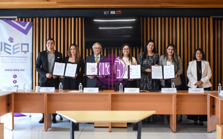 Fortalecen IEEQ y UNAM educación cívica y cultura democrática en Querétaro