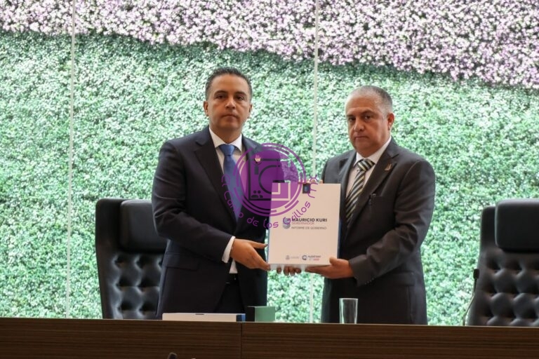 Recibe Congreso local 5º Informe de Gobierno de Mauricio Kuri