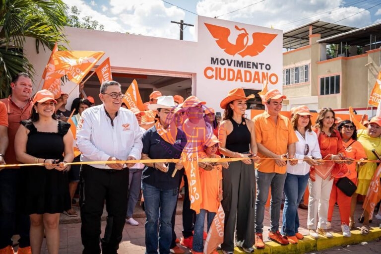 Inaugura Movimiento Ciudadano Casa Naranja en Arroyo Seco