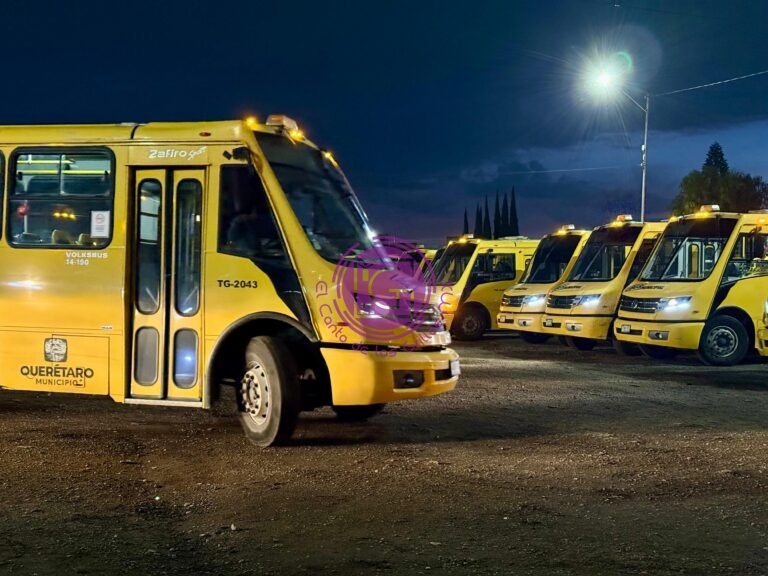 Amplían Transporte Municipal Nocturno de Querétaro por fiestas patrias